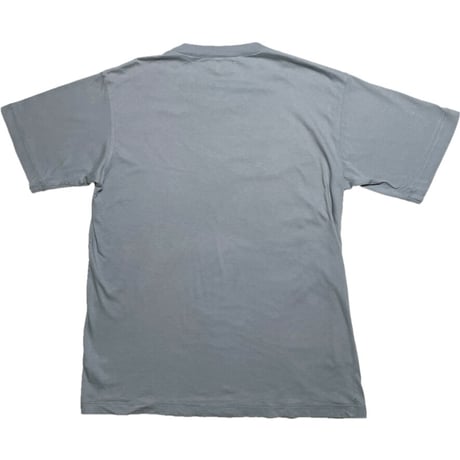 MADE IN ITALY製 ARMANI COLLEZIONI 半袖クルーネックTシャツ ブルーグレー Mサイズ