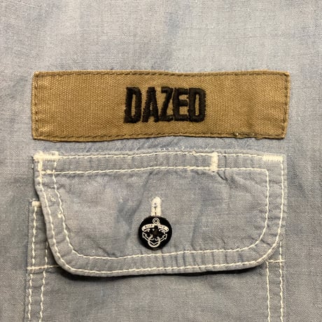 MADE IN JAPAN製 WTAPS 長袖ダンガリーシャツ ライトインディゴ Mサイズ