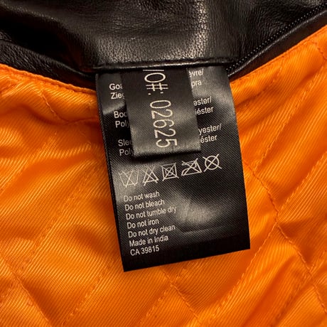 Nudie Jeans Goat Leather 本革 ヤギ革 ゴートレザージャケット ブラック Sサイズ