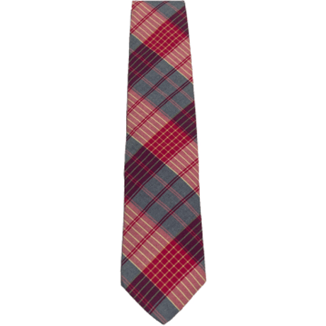 珍品 MADE IN USA製 BROOKS BROTHERS IRREGULAR チェック柄ネクタイ ピンク