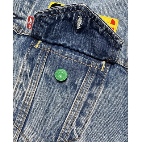 LEVI'S PREMIUM × LEGO コラボレーションデニムジャケット ライトインディゴ Mサイズ
