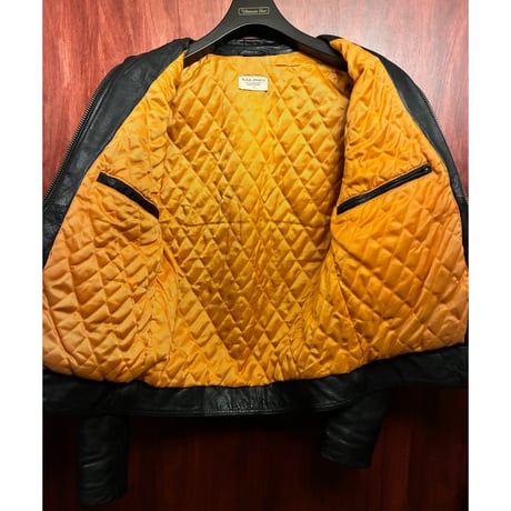 Nudie Jeans Goat Leather 本革 ヤギ革 ゴートレザージャケット ブラック Sサイズ