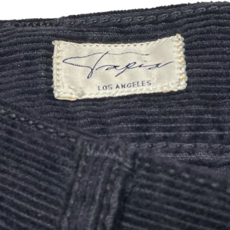 MADE IN USA製 TAPIA LOS ANGELES コーデュロイパンツ ネイビー W32サイズ