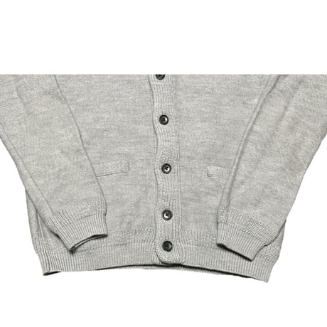 BEAMS ショールカラーウールカーディガン ライトグレー Mサイズ
