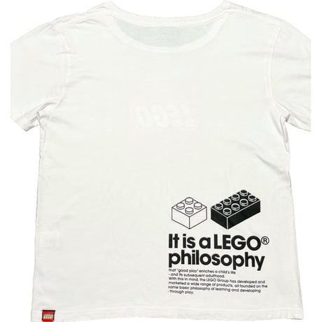 LEGO オフィシャル半袖ロゴTシャツ ホワイト Mサイズ