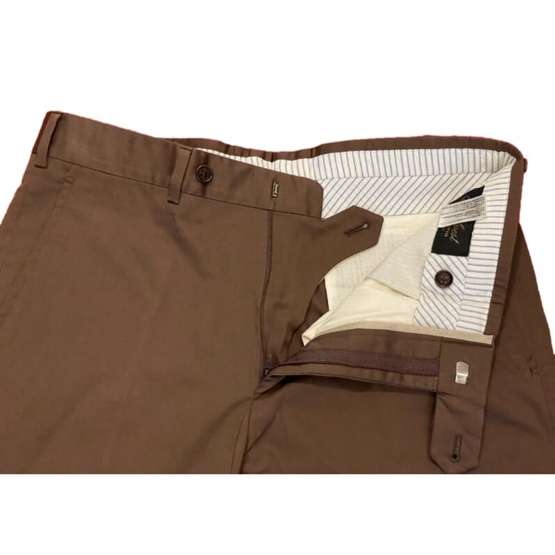 ☆タグ付き新古品☆ MADE IN ITALY製 Belvest スラックス ブラウン 44サ