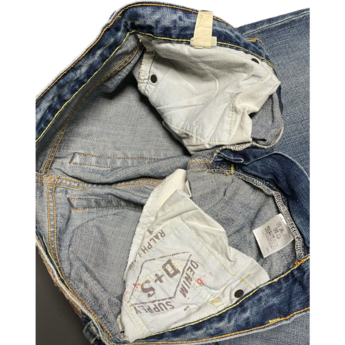 DENIM&SUPPLY RALPH LAUREN デニムパンツ インディゴ W29-L32サ...