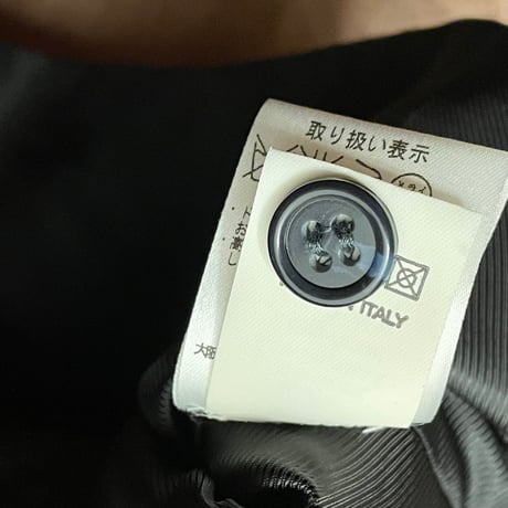 MADE IN ITALY製 Bevilacqua チェック柄ウールジレベスト グリーン Lサイズ
