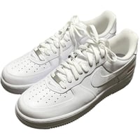 ☆箱、黒タグ、替え紐付き新古品☆ NIKE AIR FORCE 1 × SUPREME Wネームスニーカー US10/28cm
