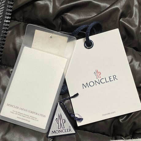 タグ付き MADE IN BULGARIA製 MONCLER FLORIAN ウールダウンジャケット グレー 0サイズ