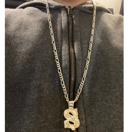 SWAGGER Sヘッド付きシルバー925ネックレス シルバー