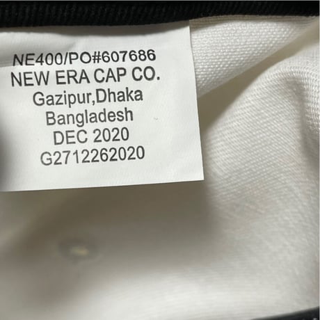 新古品 NEW ERA 9FIFTY スナップバックベースボールキャップ ホワイト Fサイズ