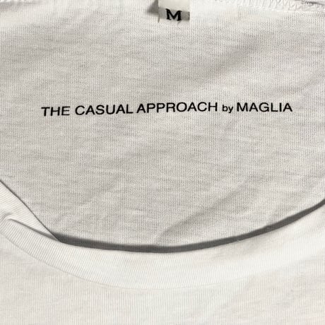 ★新品★ MADE IN ITALY製 MAGLIA 2025年AWモデル 「L'ULTIMA MAGLIA」 イタリア都市シリーズ 最後の晩餐 プリントクルーネックTシャツ ホワイト M～XLサイズ