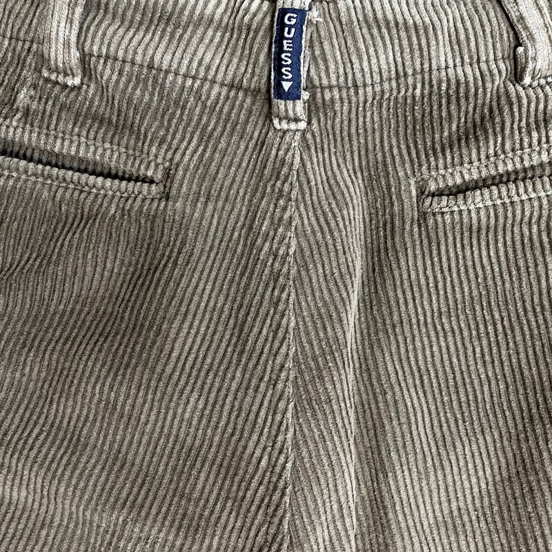 90s plain pockets コーデュロイ チャコール usa 90s plain pockets コーデュロイ チャコール usa ストレート