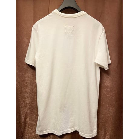 MADE IN MEXICO製 QUIKSILVER × PEANUTS SNOOPY コラボレーションプリントTシャツ ホワイト Sサイズ
