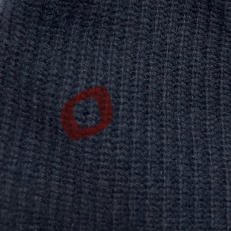 90s～00s POLO JEANS CO. RALPH LAUREN ウールニット帽 ネイビー Fサイズ