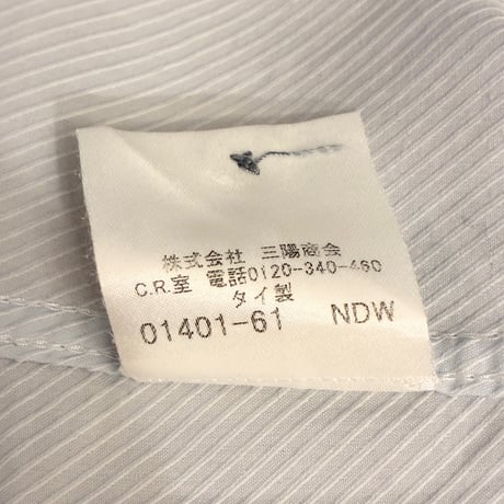 BURBERRY BLACK LABEL 長袖シャツ サックスブルー 38サイズ