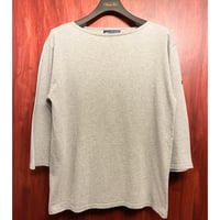 MADE IN FRANCE製 SAINT JAMES 七分袖Tシャツ グレー Mサイズ
