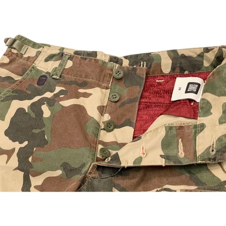 SWAGGER ミリタリーカーゴパンツ 迷彩 W28サイズ