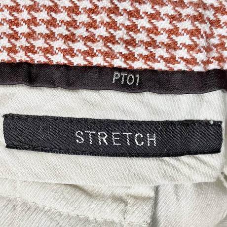 MADE IN ROMANIA製 PT01 PREPPY FIT コーデュロイスラックス アイボリー 44サイズ
