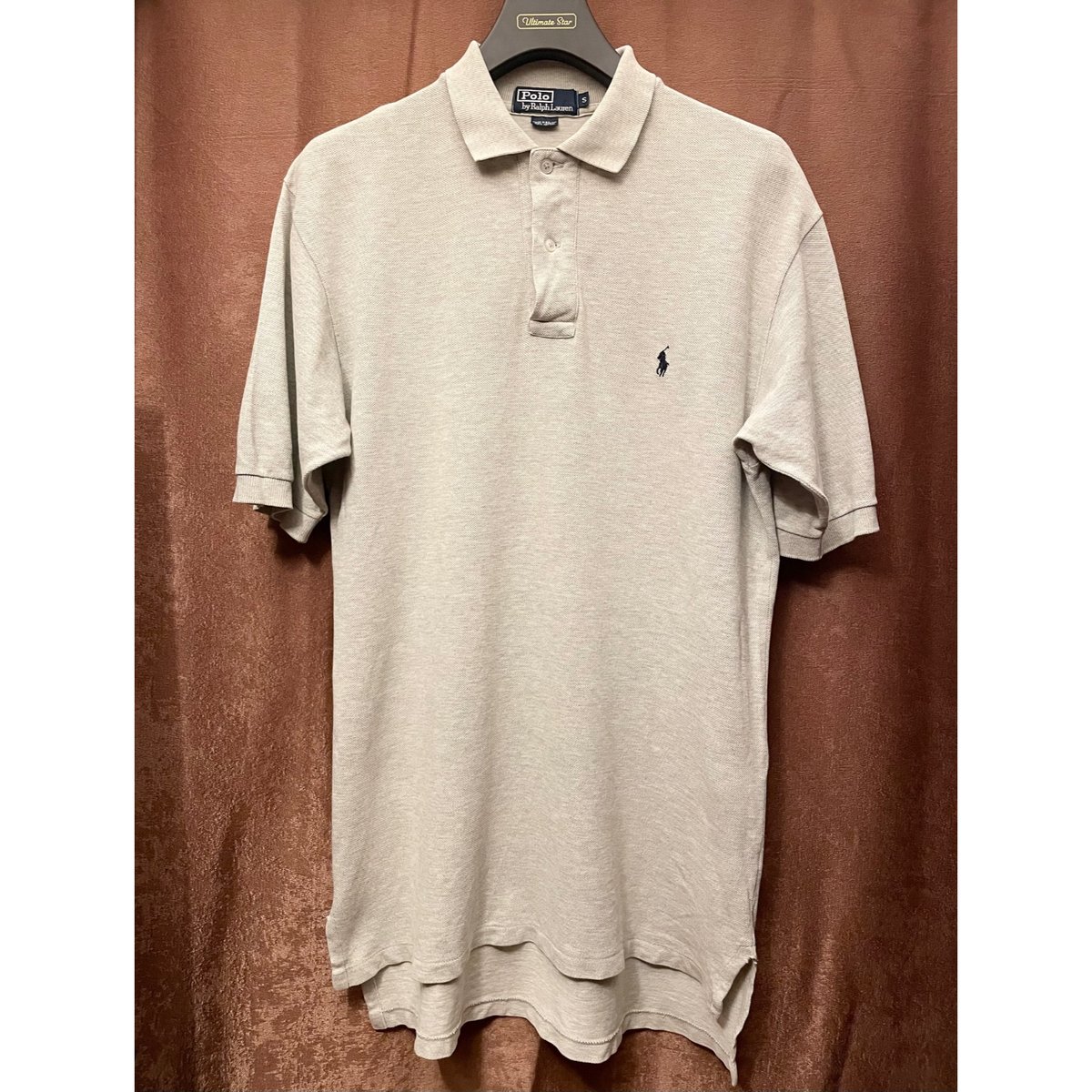 Polo by Ralph Lauren ポロシャツ 杢グレー L 未使用 Polo by Ralph Lauren ポロシャツ 杢グレー L 未使用 Polo by