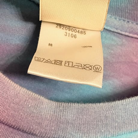 MADE IN USA製 HERMAN HOMME タイダイ染め長袖Tシャツ マルチカラー Mサイズ