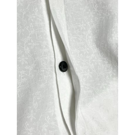 MADE IN JAPAN製 LANVIN en Bleu 長袖シャツ ホワイト 48サイズ