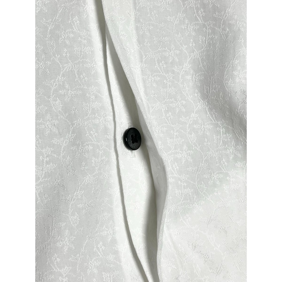 MADE IN JAPAN製 LANVIN en Bleu 長袖シャツ ホワイト 48サイズ MADE IN JAPAN製 LANVIN en Bleu 長袖シャツ ホワイト 48サイズ