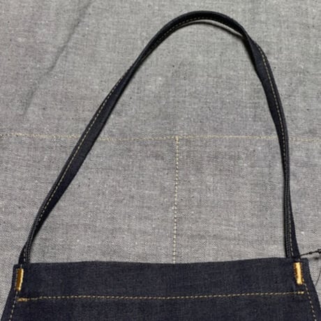 ★新品★ LEVI'S 首かけノンウォッシュデニムエプロン インディゴ Fサイズ