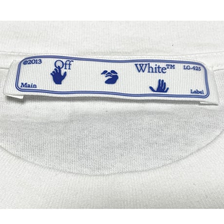★新品★ PORTUGAL製 2021-22FW OFF-WHITE Tシャツ CARAV ARROW S/S OVER SKAT WHITE BLACK OMAA120F21JER0070110