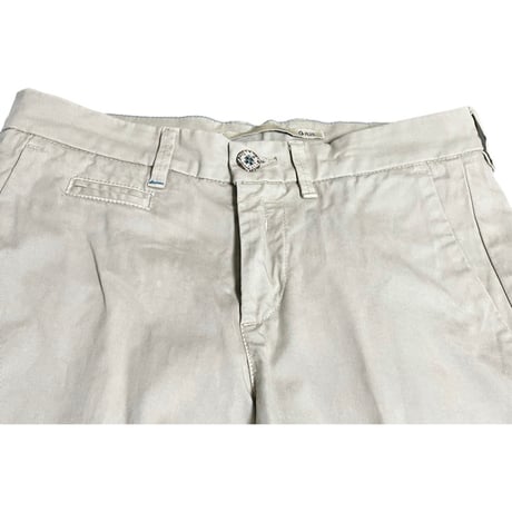 MADE IN ITALY製 C PLUS コットンスラックス ベージュ W29サイズ
