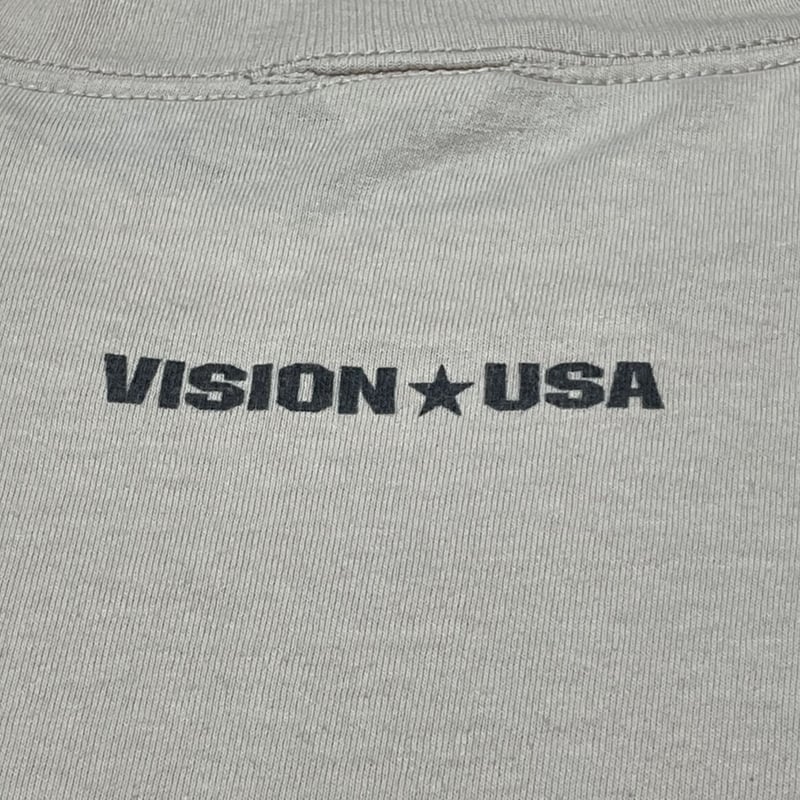 MADE IN USA製 VISION STREET WEAR 半袖Tシャツ ベージュ XLサ...