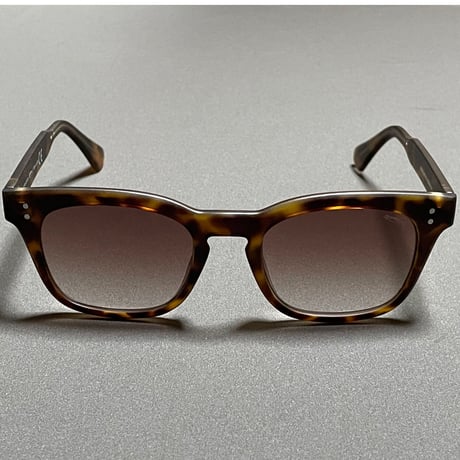 展示品渡し ★新品★ MADE IN ITALY製 SARAGHINA MICHELANGELO 26-MUN サングラス ダークブラウンべっ甲柄 ブラウンレンズ