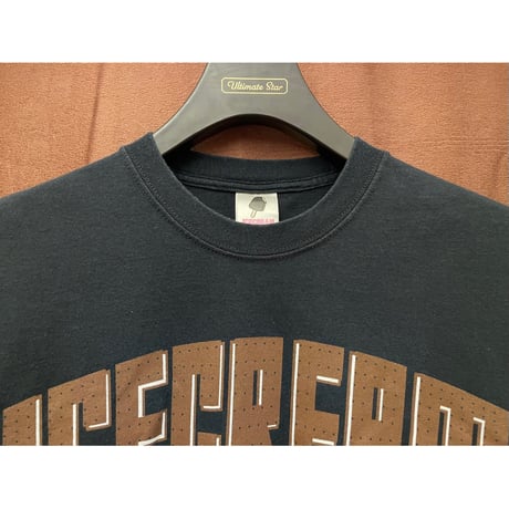 レア MADE IN USA製 ICECREAM BY BILLIONAIRE BOYS CLUB 半袖プリントTシャツ ブラック Mサイズ