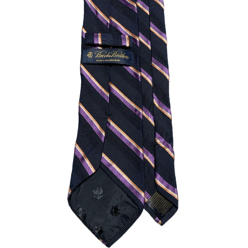 美品⭐️ブルックスブラザーズ ネクタイ レジメンタル　ストライプ　シルク BROOKS BROTHERS ブルックスブラザーズ ネクタイ シルク レジ
