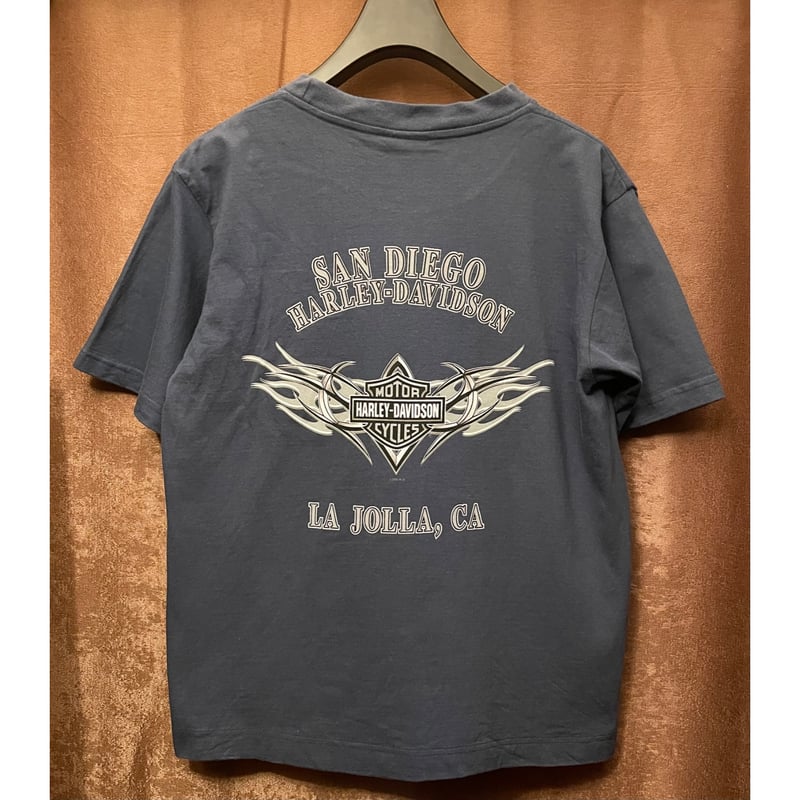 HARLEY-DAVIDSON USA製 90s HOLOUBEK Tシャツ 古着 90年代 HOLOUBEK Harley-Davidson ハーレーダビッドソン 鷲