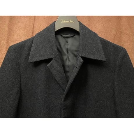 SHIPS Loro Piana Storm System生地 ウールチェスターコート ネイビー Sサイズ