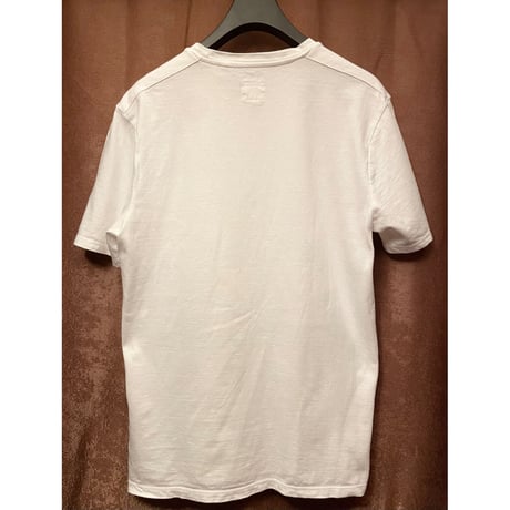 LEVI'S WELLTHREAD × OUTERKNOWN コラボレーション半袖プリントTシャツ ホワイト Mサイズ