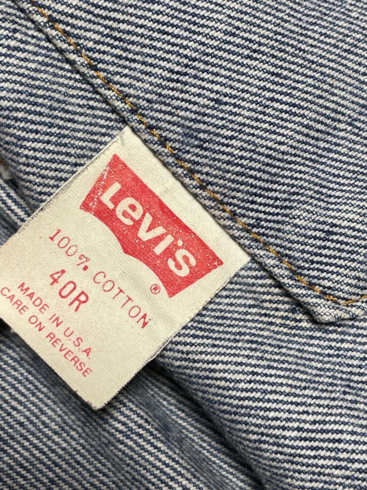 MADE IN USA製 LEVI'S デニムジャケット 70506-0216 ライト MADE IN USA製 LEVI'S デニムジャケット 70506-0216 ライト