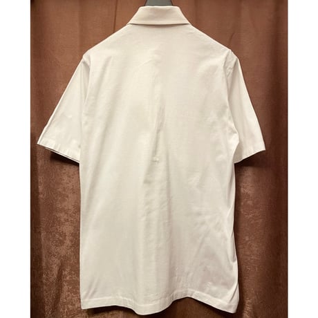 MADE IN USA製 Pickering NAVY MARINE HAWAII ポケット付きニットポロシャツ ホワイト Mサイズ