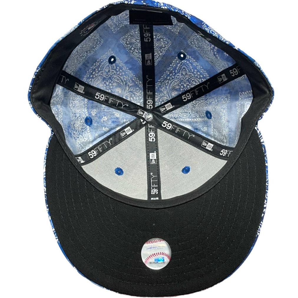 NEW ERA LOS ANGELES DODGERS ペイズリーバンダナ柄ベースボールキャッ...