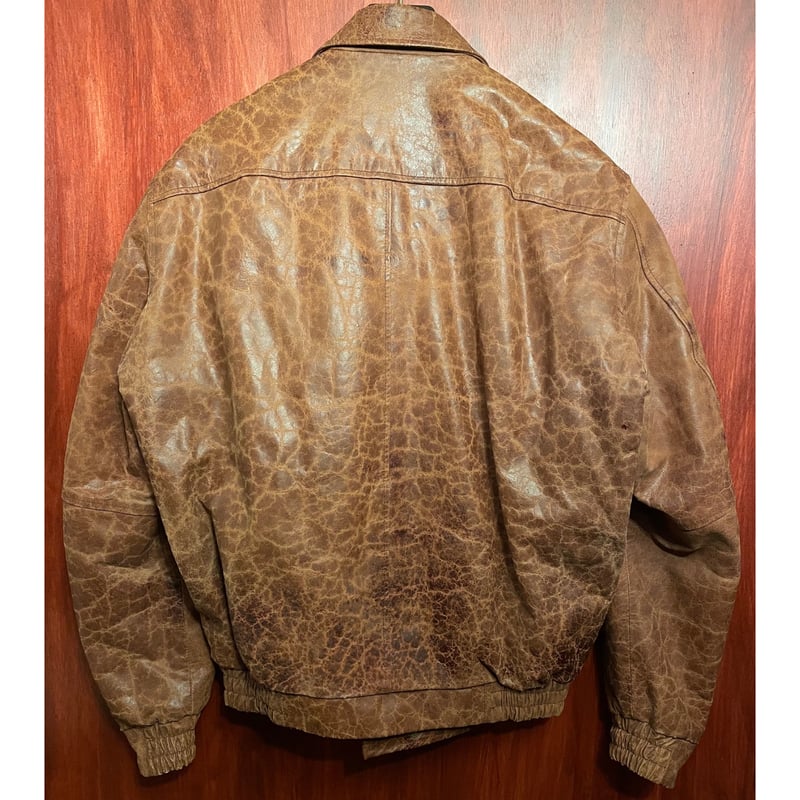 激レア PHENOMENON 2009年モデル クラック加工ラムレザージャケット