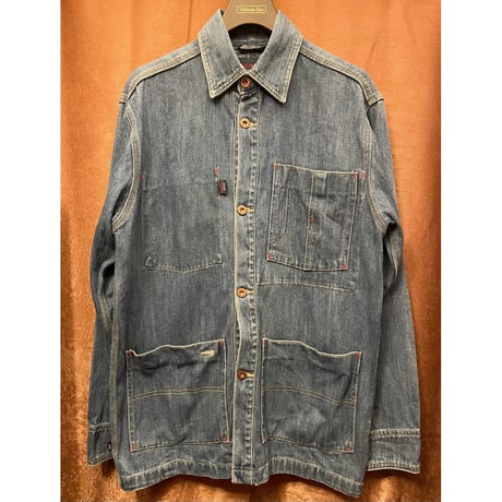 TOMMY JEANS デニムコート インディゴ Sサイズ