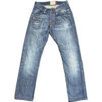 MADE IN ITALY製 Energie Ray Johnson Limited Edition デニムパンツ インディゴ W28-L34サイズ