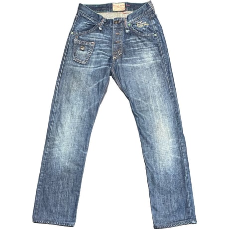 MADE IN ITALY製 Energie Ray Johnson Limited Edition デニムパンツ インディゴ W28-L34サイズ