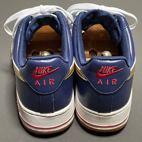 NIKE AIR FORCE 1 バルセロナオリンピックUSAモデルスニーカー ネイビー US9.5/27.5cm