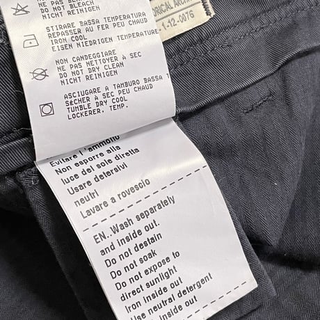 ☆タグ付き新古品☆ MADE IN BULGARIA製 MASON'S スタッズ付きウォッシュ加工ストレッチスラックス ネイビー 54サイズ