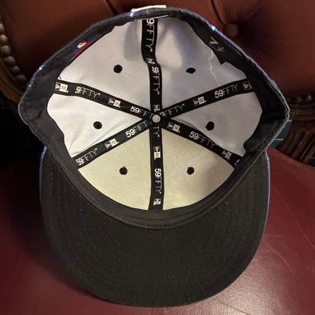 レア NEW ERA × MLB NEW YORK YANKEES 雷 稲妻柄 59FIFTY ベースボールキャップ マルチカラー 7-1/2 59.6cm