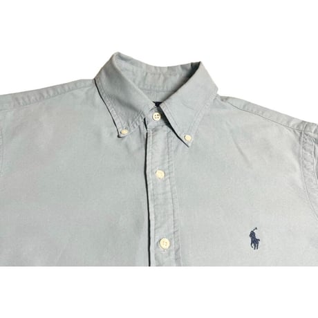 Ralph Lauren 長袖ボタンダウンシャツ サックス Sサイズ