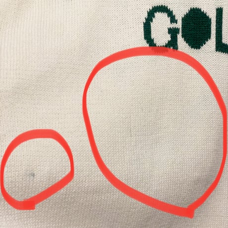 TRUSSARDI GOLF コットンニットカーディガン ホワイト Mサイズ